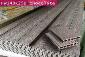 Hosung® Dragonbeard chocolate decking cladding - HOSUNG WPC Composite Hosung Deck