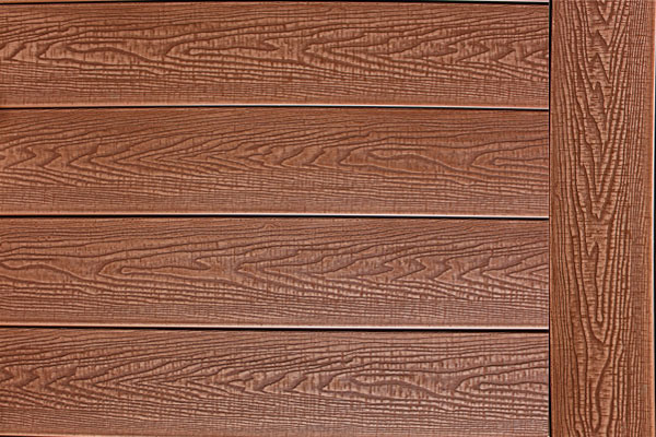 Hosung® Mountain Red brown decking cladding 1 - HOSUNG WPC Composite