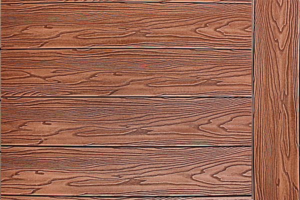 Hosung® lucky red brown decking cladding - HOSUNG WPC Composite