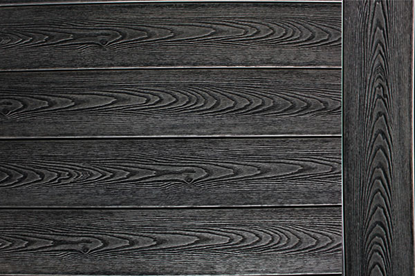Hosung® wave black decking cladding - HOSUNG WPC Composite