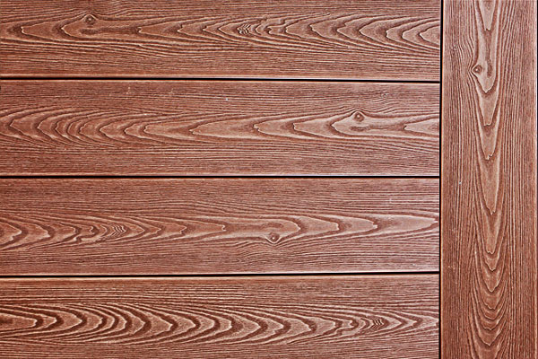 Hosung® wave red brown decking cladding - HOSUNG WPC Composite