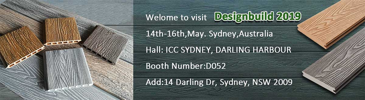 1 Composite decking Exhibition in Australia - composite decking from china - HOSUNG WPC Composite