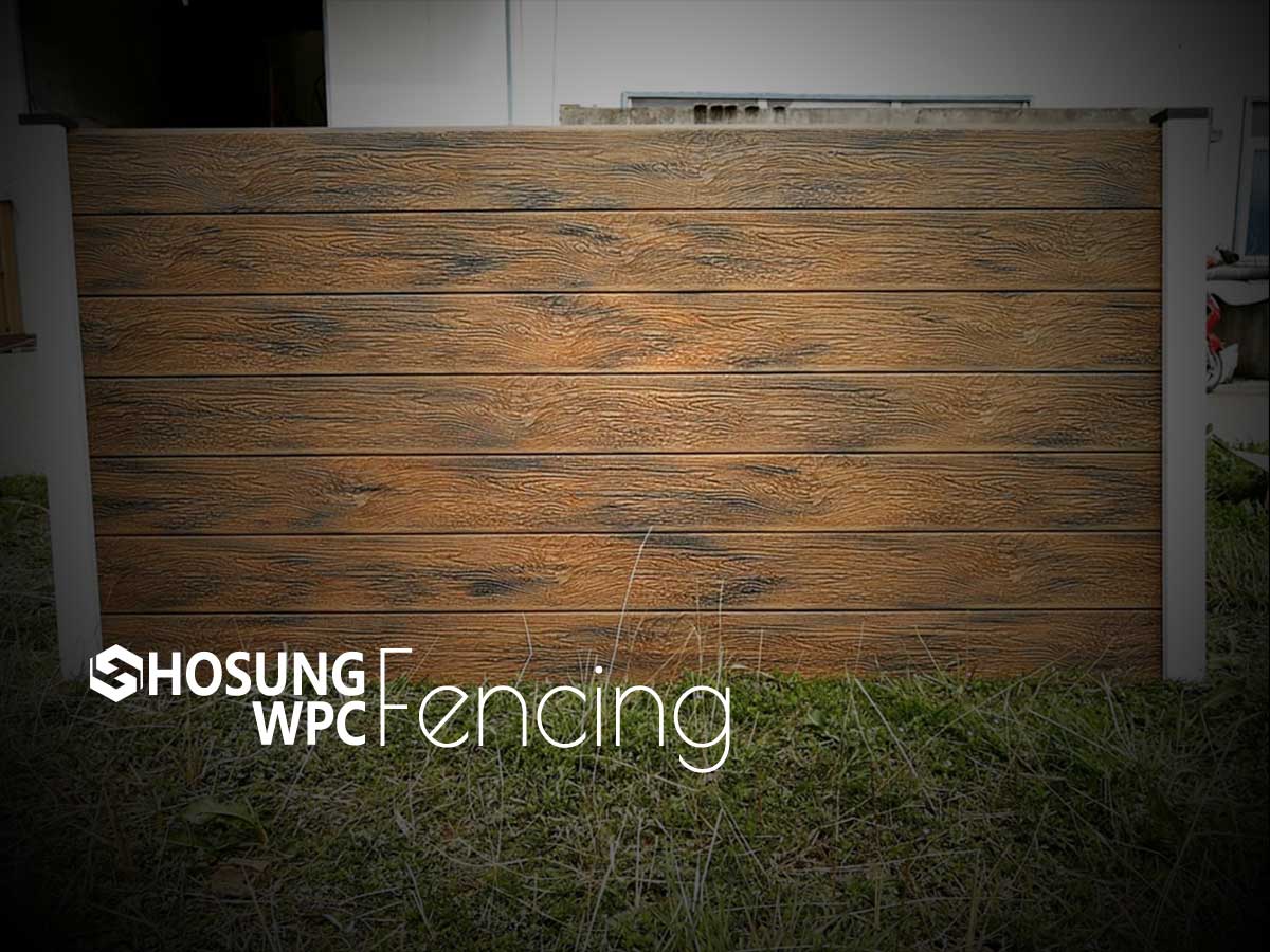 WPC Fencing Series - HOSUNG WPC Composite