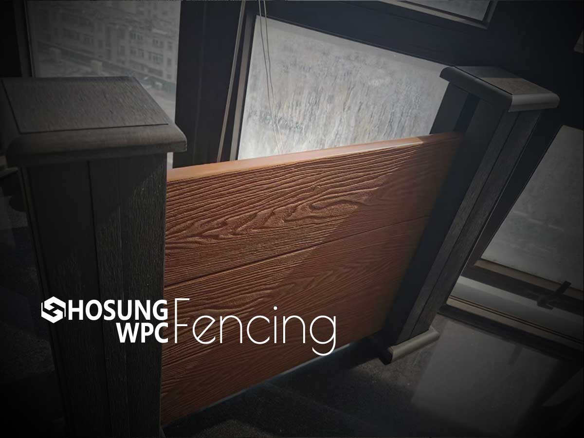 a5 1 Composite Fencing,wpc fencing board,wpc fence panels - HOSUNG WPC Composite