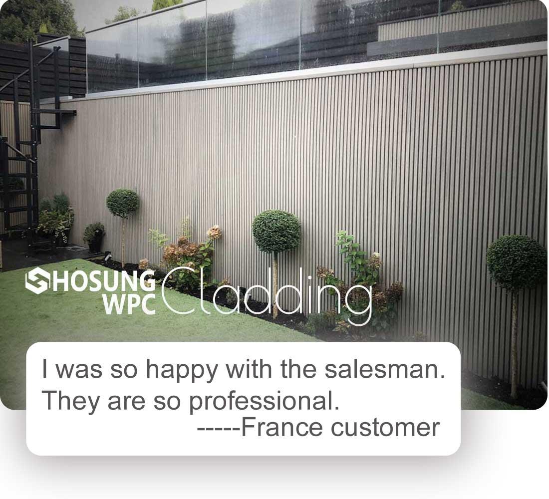 slatted cladding by HOSUNG WPC - HOSUNG WPC Composite