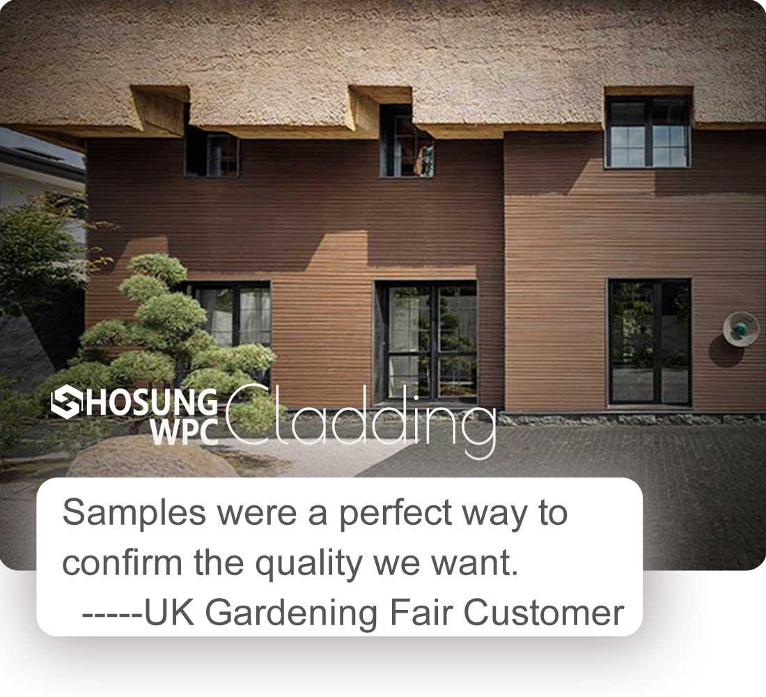 slatted composite cladding by HOSUNG WPC - HOSUNG WPC Composite