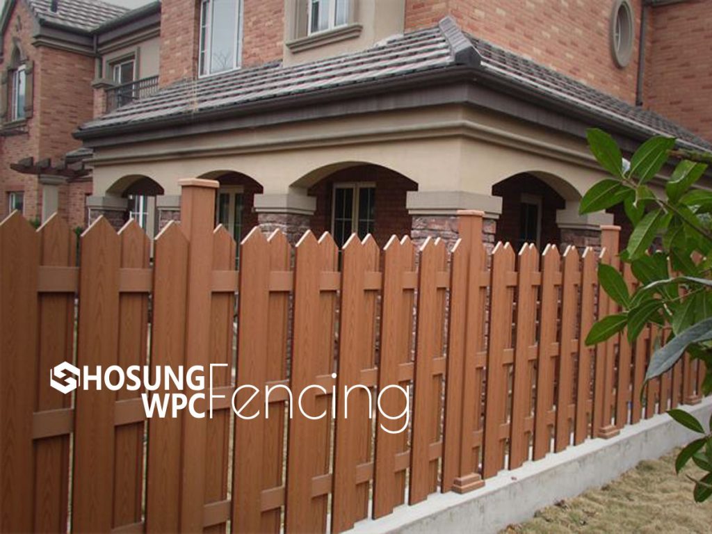 WPC Picket Fence Case 1 - HOSUNG WPC Composite