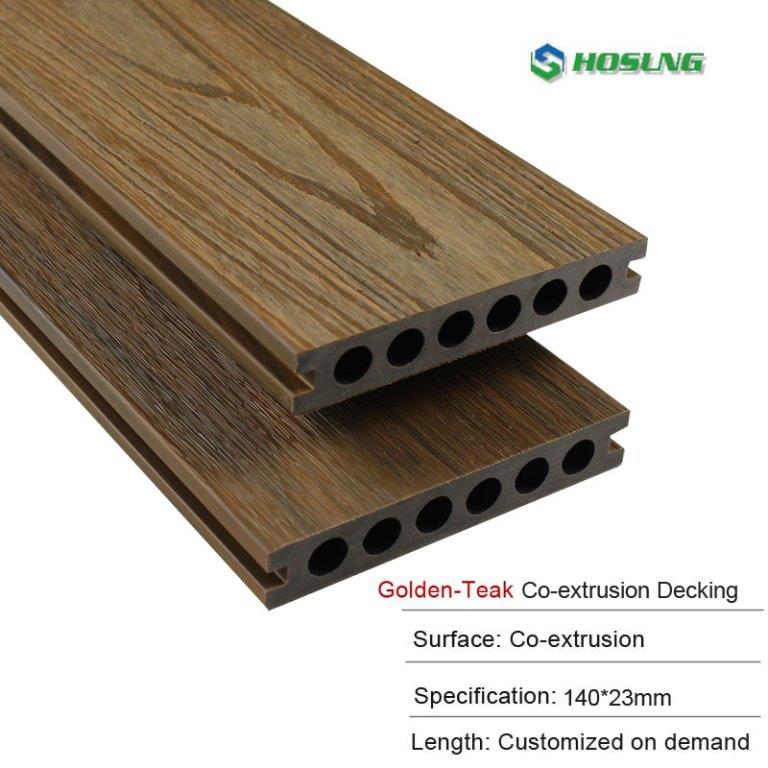 capped composite decking