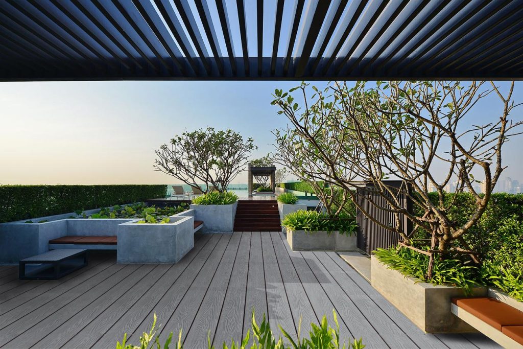 WPC composite decking project by Hosung - WPC Decking - HOSUNG WPC Composite WPC composite decking project by Hosung WPC Decking - HOSUNG WPC Composite