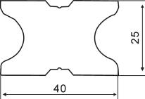 HX40S25 wpc Solid joist - HOSUNG WPC Composite