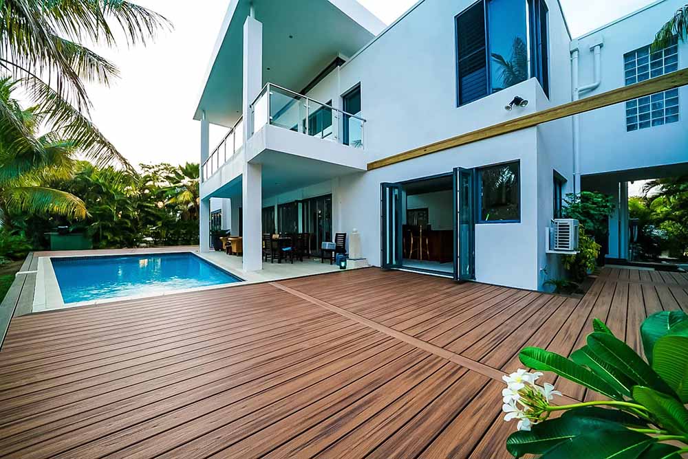 WPC wood decking