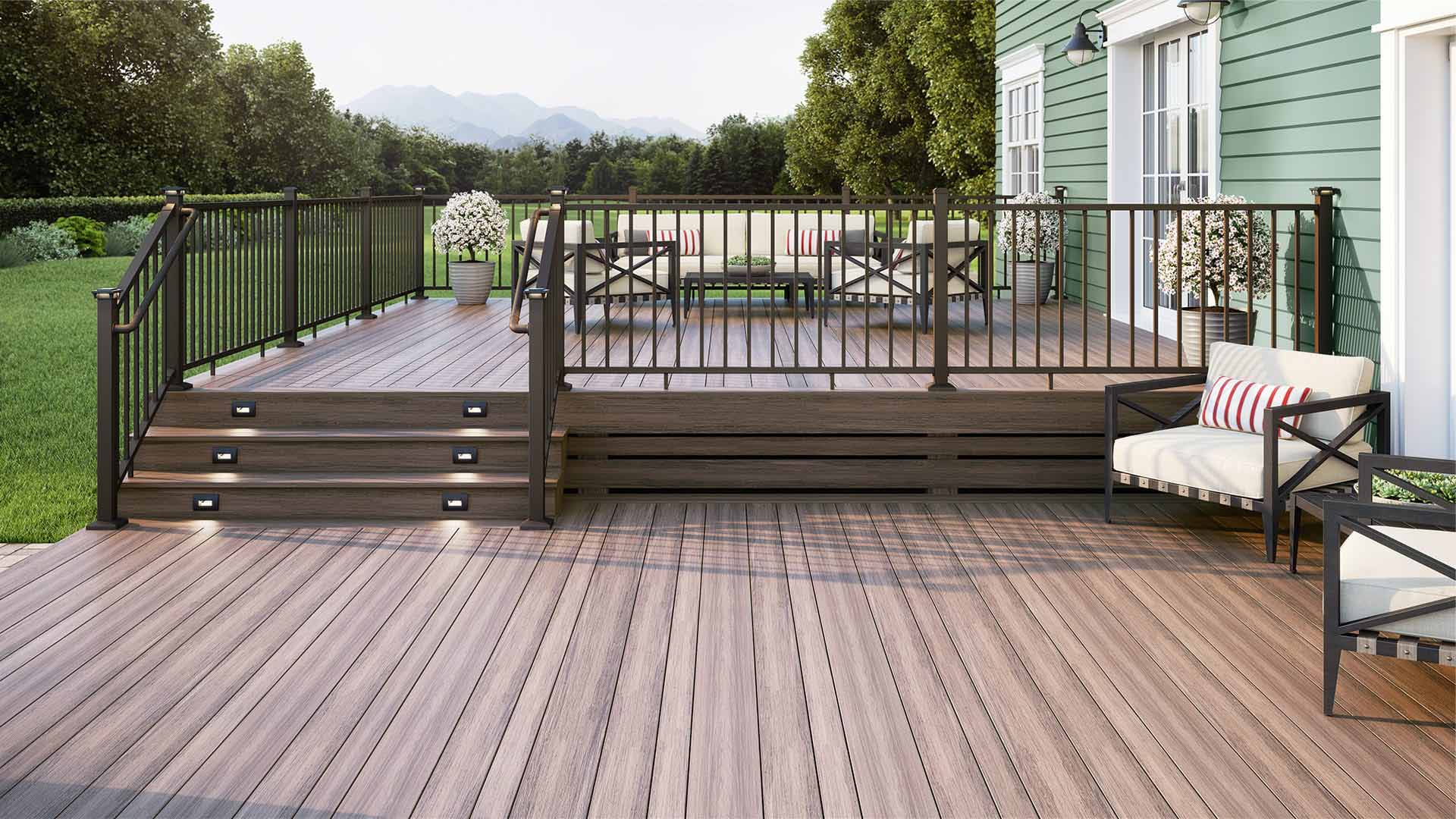 Composite vs. PVC decking