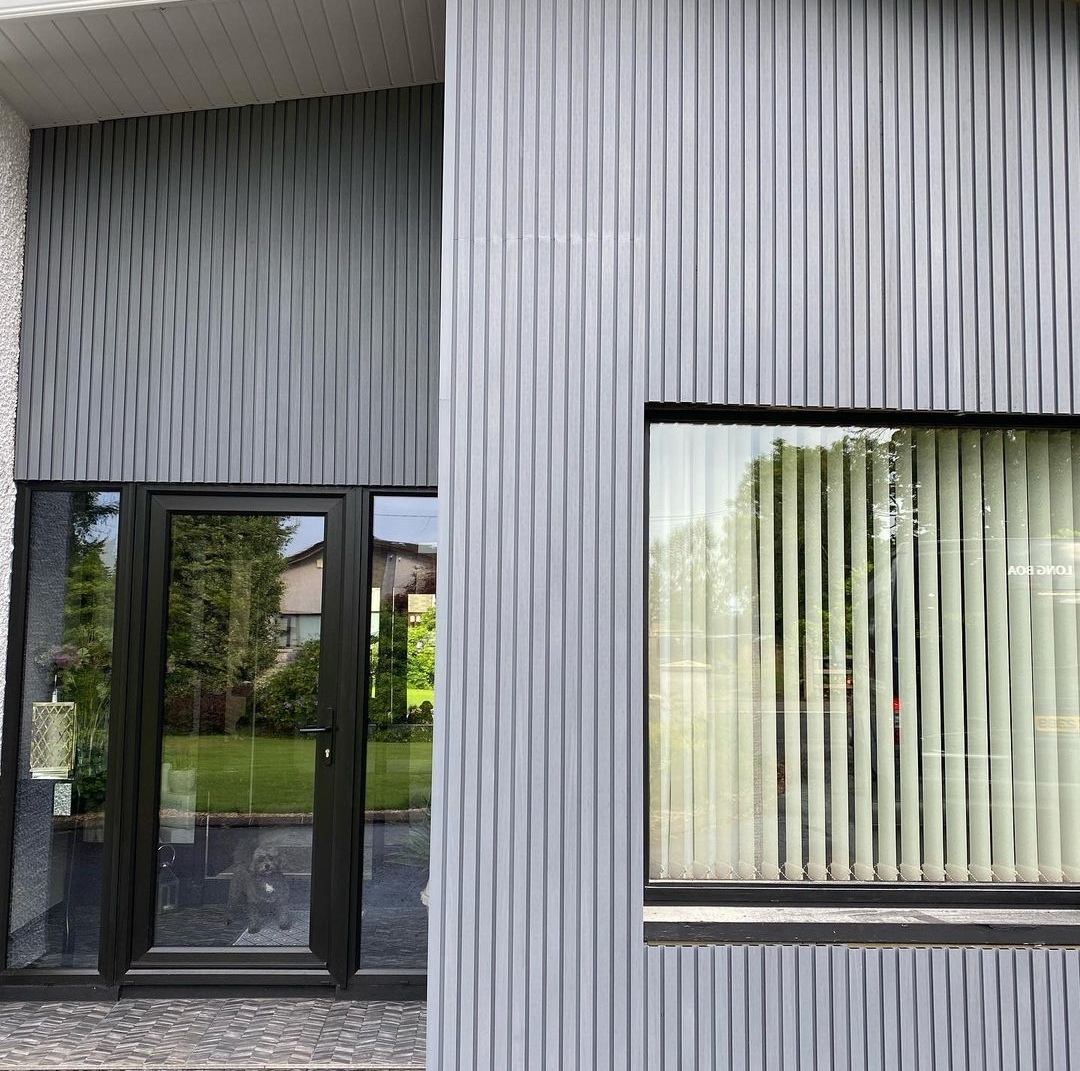 WPC fluted panels - HOSUNG project