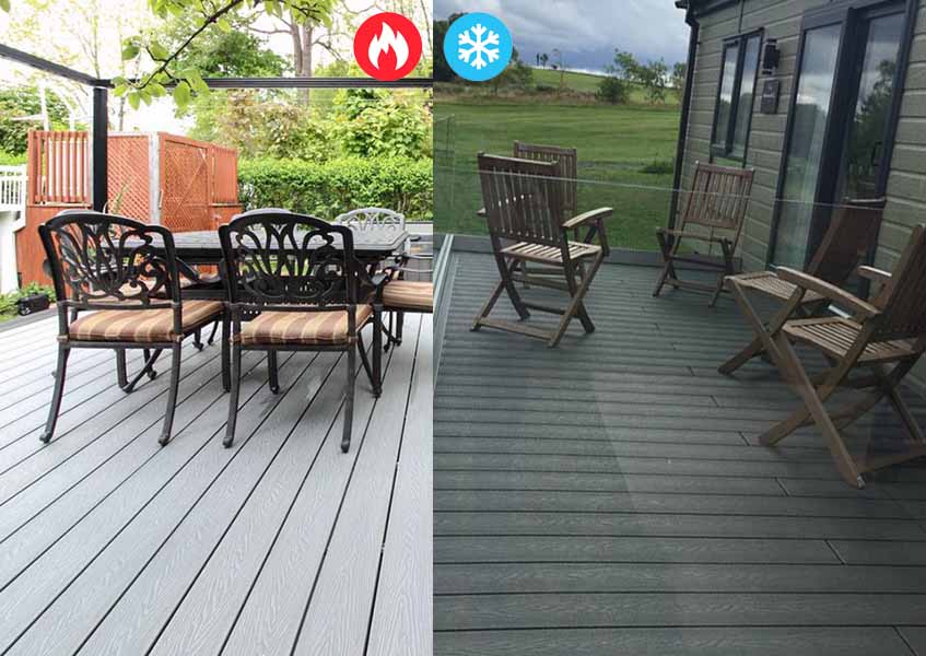 WPC composite decking deck color - WPC Composite Decking - HOSUNG WPC Composite WPC composite decking - deck color