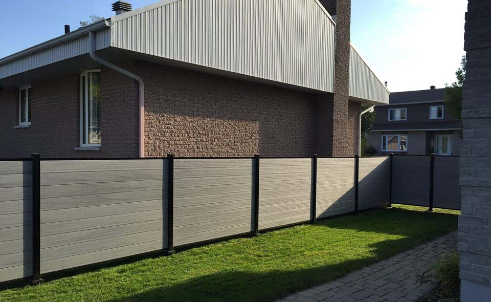 WPC fencing panels- WPC fencing board - Hosung project
