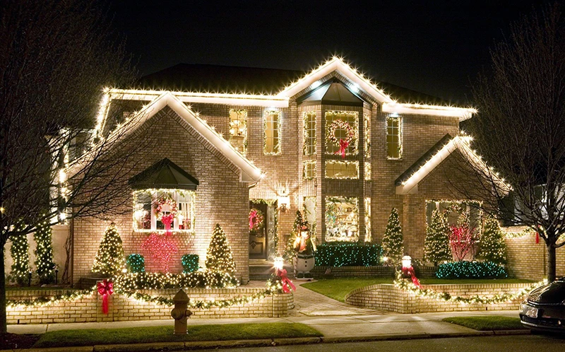 LED string light outtdoor - best Christmas decorations ideas