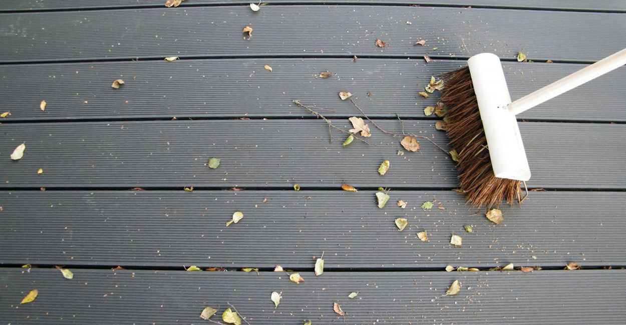 composite decking winter care