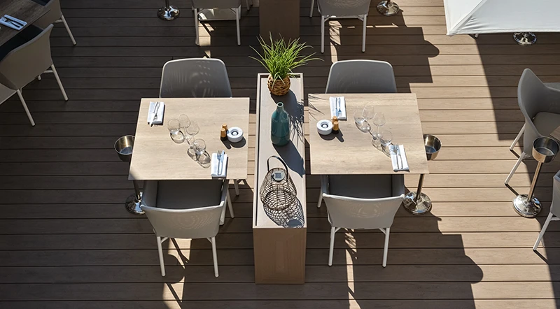 Catering Industry: Style Meets Practicality with WPC Material