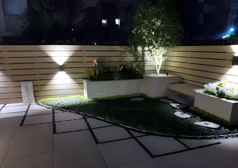 360albumviewer imgproc 3544672890 拷贝 - deck ideas Australia,deck balustrade ideas australia,outdoor decking ideas australia - HOSUNG WPC Composite 6 Outdoor Fence Lighting Ideas - Fence Spot Light