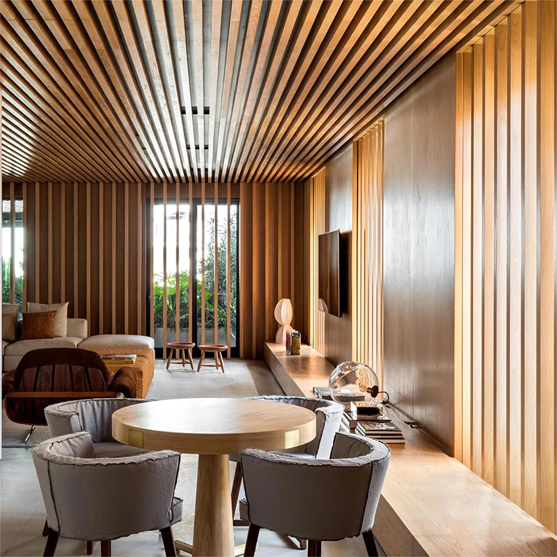  WPC Fluted Wall Panel