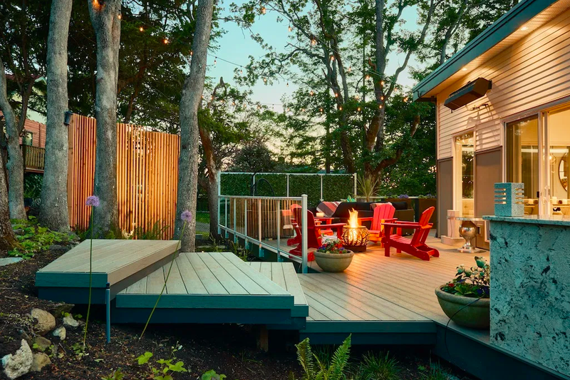 WPC composite wood decking