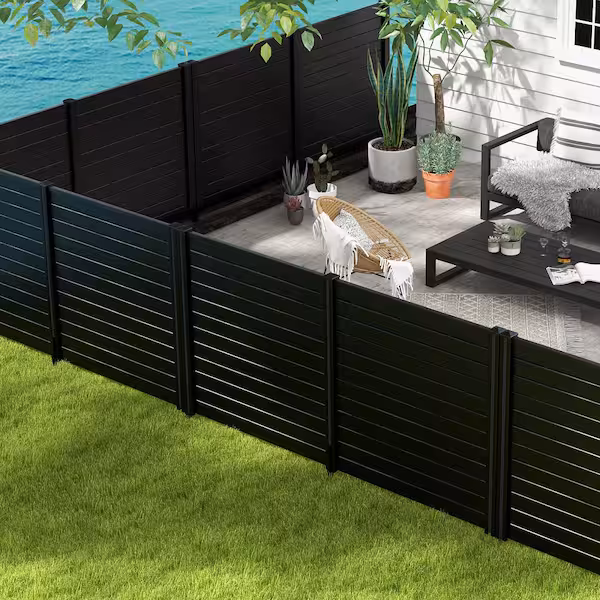 plastic fencing panels