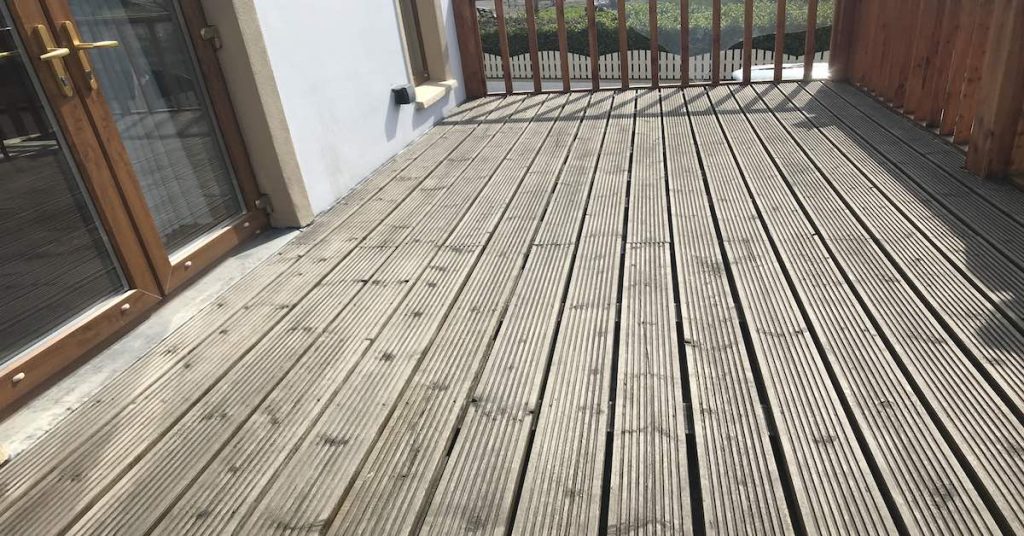 wpc الكويت is composite decking slippery