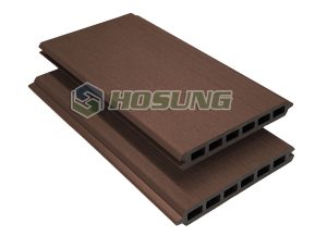 brown WPC decking