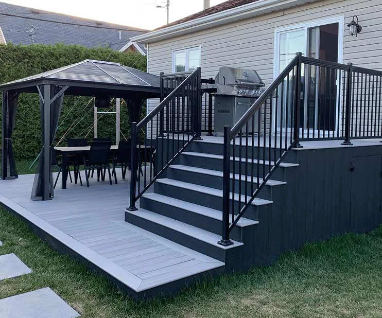 Trex Decking vs Anhui Hosung Decking - ecodeck,ecodeck vs hosung wpc - HOSUNG WPC Composite ecodeck Trex Decking vs Anhui Hosung Decking revestimientos wpc
