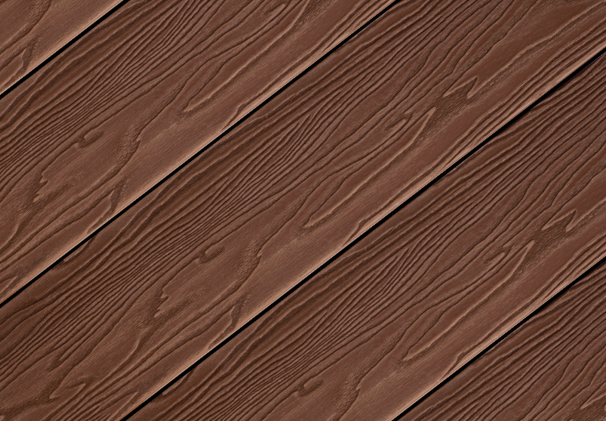brown composite deckin