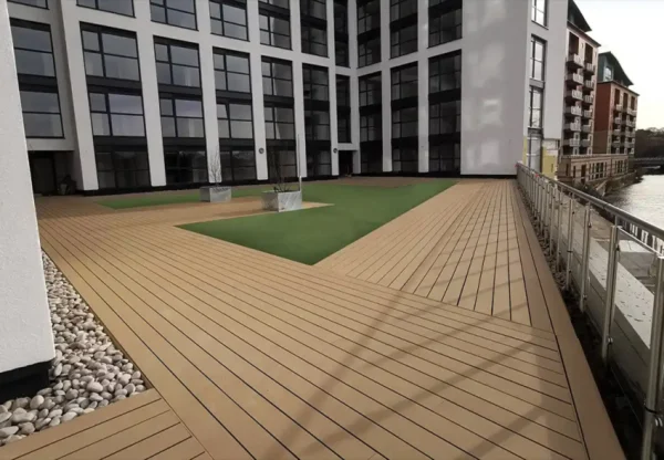 teak composite decking