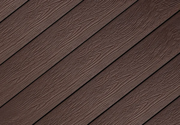 dark brown composite decking