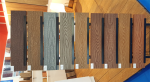 2019 Dubai Building Materials Exhibition Hosungs Products - HOSUNG WPC Composite mexytech australia vs Hosung WPC