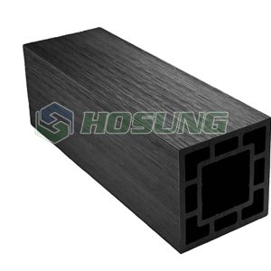 Hosung®- HS100K100 charcoal Co-Extrusion WPC Post