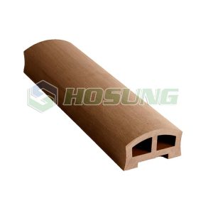 Hosung®-HX80K45 Teak Composite Top Handrail