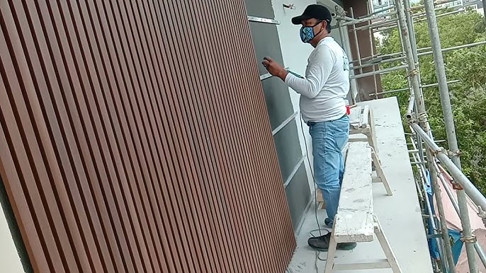 Cladding Installation Australia - wood plastic composite exterior wall cladding,WPC wall cladding,exterior cladding panels,composite wall panels - HOSUNG WPC Composite Cladding Installation Australia