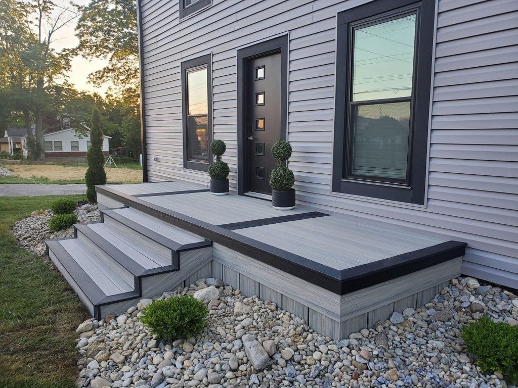 composite decking over concrete porch Hosung - cladco composite decking,cladco decking,cladco decking suppliers,composite decking cladco - HOSUNG WPC Composite composite decking over concrete porch