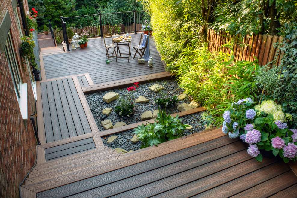 garden composite decking - garden composite decking - HOSUNG WPC Composite garden composite decking