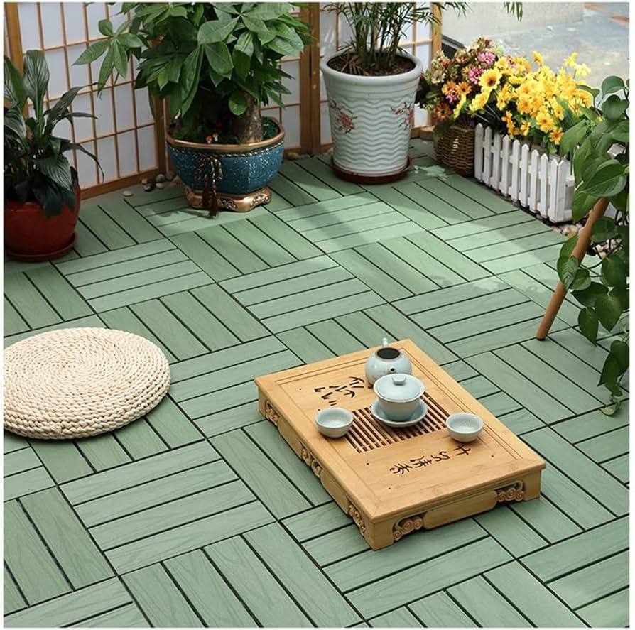 green composite decking board