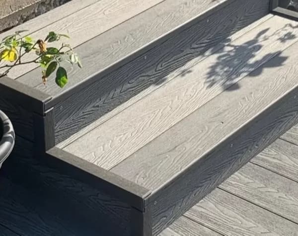 how to put composite decking over concrete steps - composite decking ideas with steps,composite decking steps ideas,composite deck stairs ideas,composite deck step ideas - HOSUNG WPC Composite how to put composite decking over concrete steps