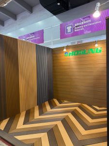 Exhibition preparations underway 138th - HOSUNG WPC Composite composite decking colours canada