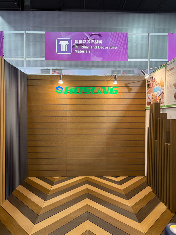 Exhibition preparations underway Hosung - Hosung WPC,Canton Fair 2025,composite decking,fence board system - HOSUNG WPC Composite Exhibition preparations underway Hosung Hosung WPC,Canton Fair 2025,composite decking,fence board system - HOSUNG WPC Composite