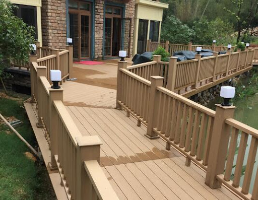 wpc balcony railing manufacturer WPC balcony railing - HOSUNG WPC Composite