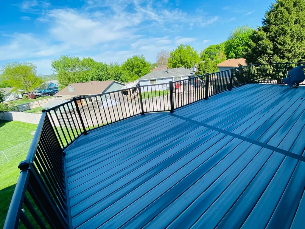 Blue Composite Decking