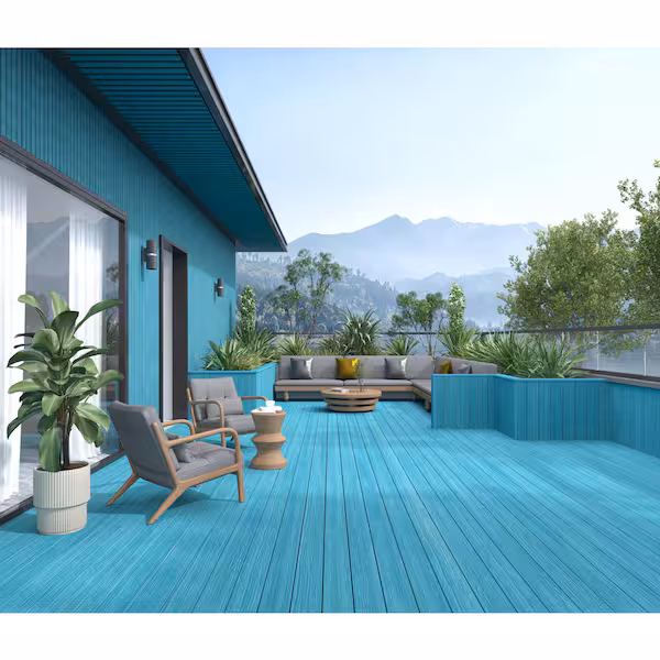 blue composite decking boards - blue composite decking,blue composite deck boards - HOSUNG WPC Composite blue composite decking