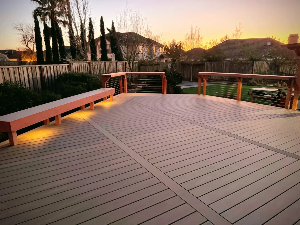 sunset composite deckings Sunset Composite Decking,Composite Decking,Sunset Decking Types - HOSUNG WPC Composite
