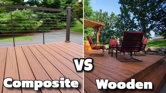 Kompositdielen vs. Holz