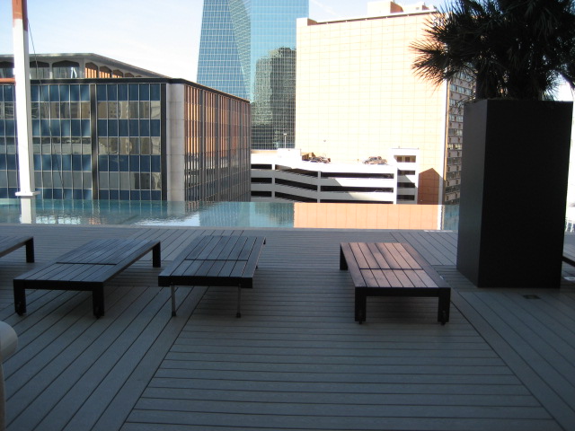 composite decking for roof terrace cost