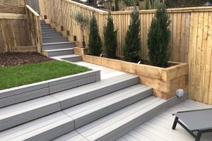 composite decking for outdoor stairs