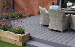 Slate Grey Composite Decking
